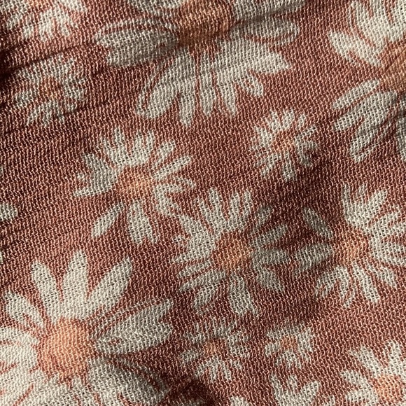 3/$33 Lily rose dress floral print Smocked puff sleeve cottagecore boho M jr - Picture 7 of 16